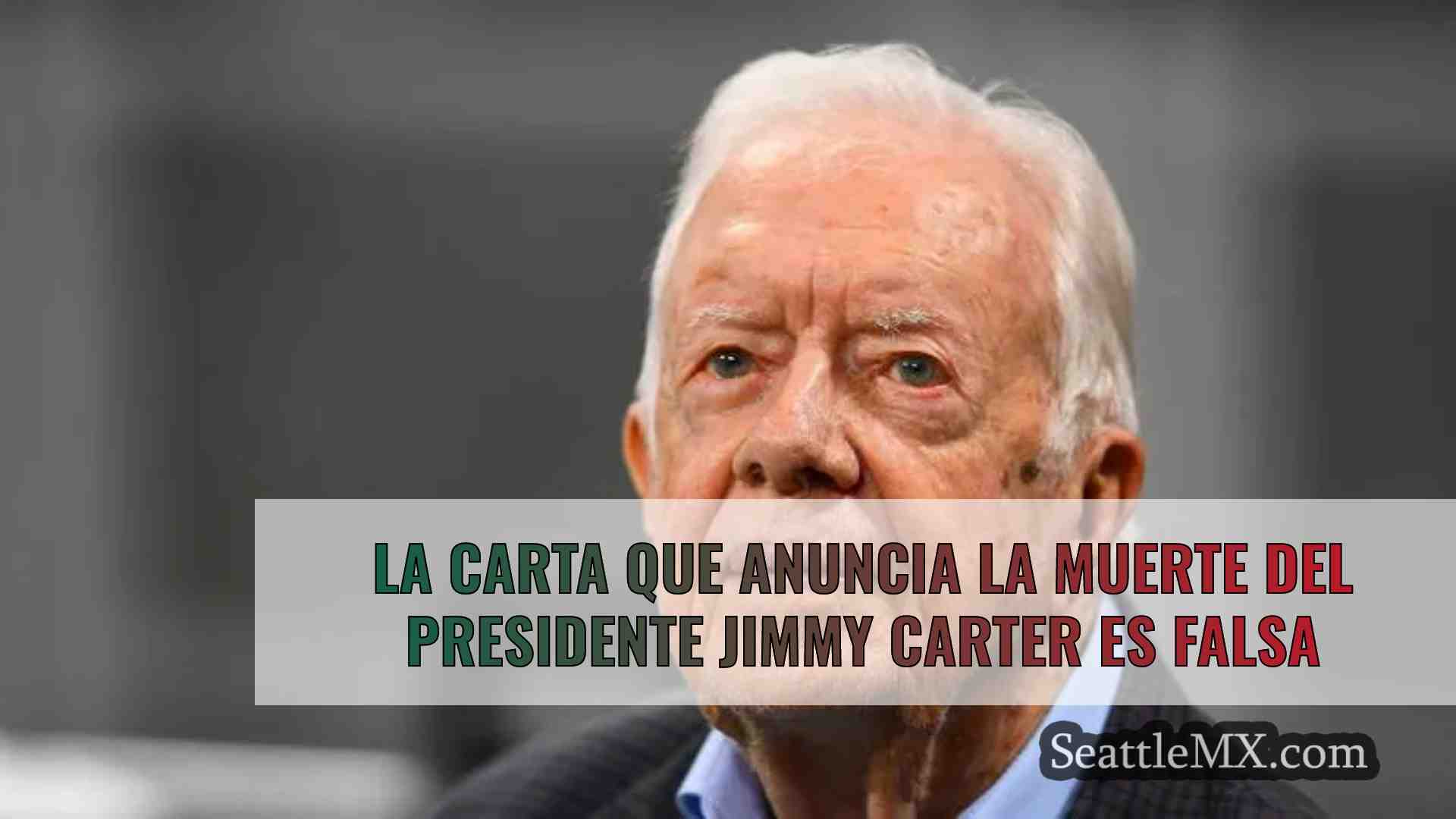 La carta que anuncia la muerte del