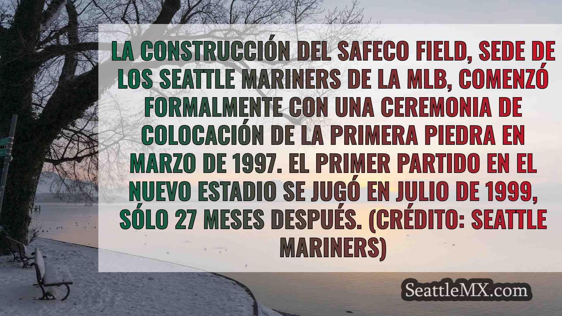 La casa que Griffey construyó: