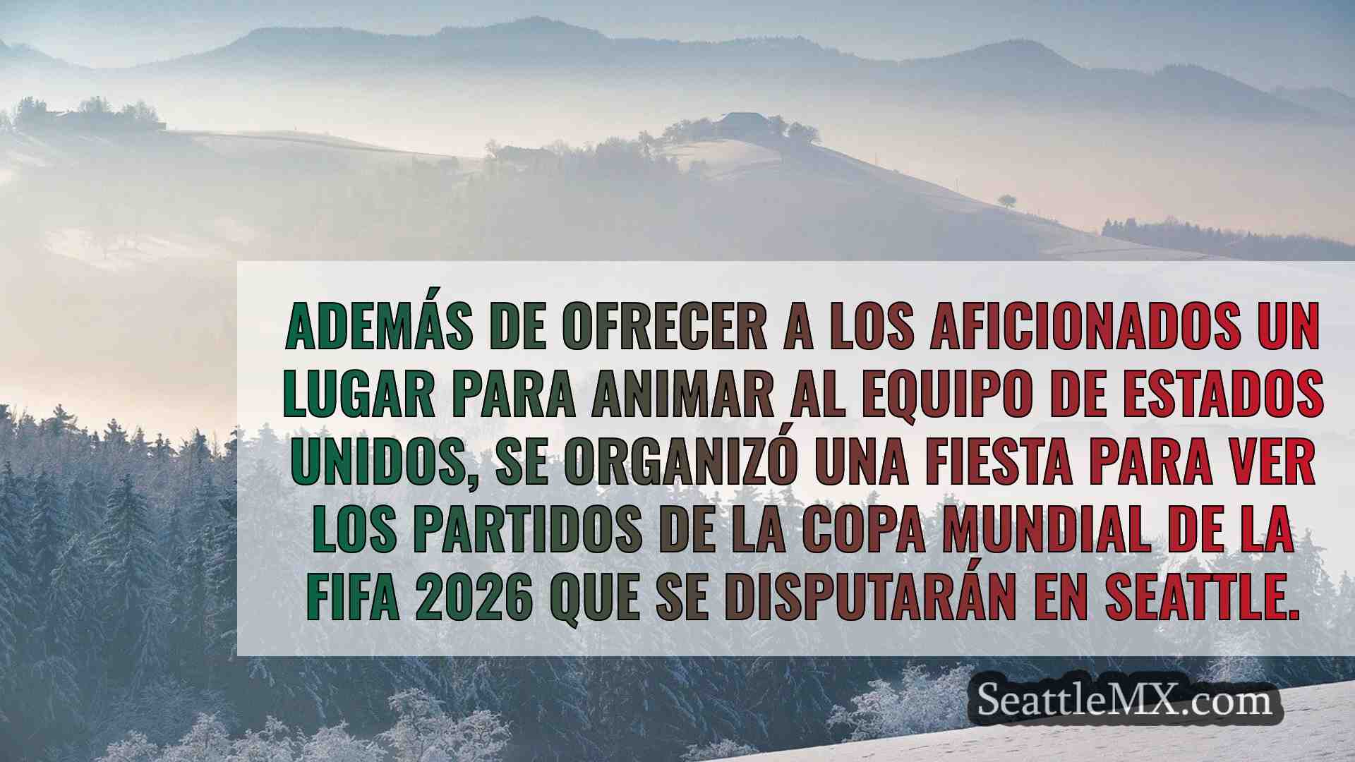 Noticias de Seattle SeattleMX