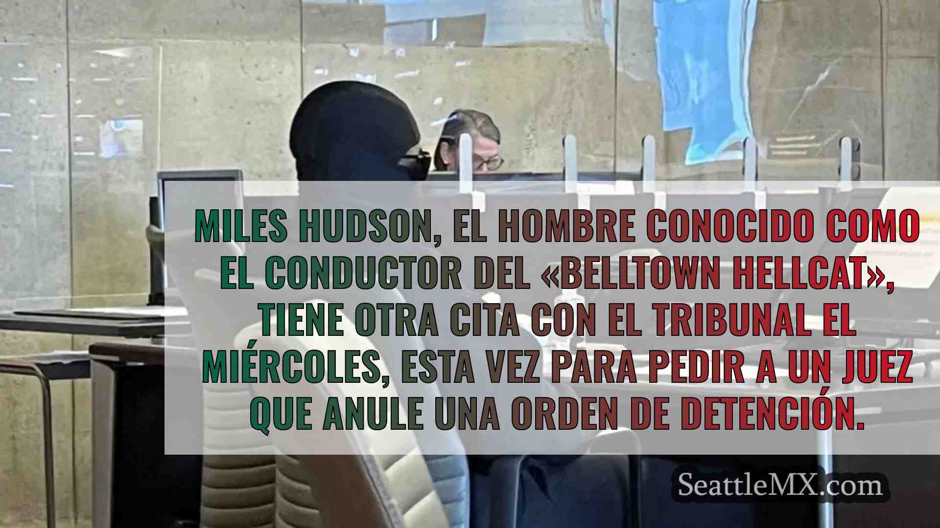 El conductor del «Belltown Hellcat»