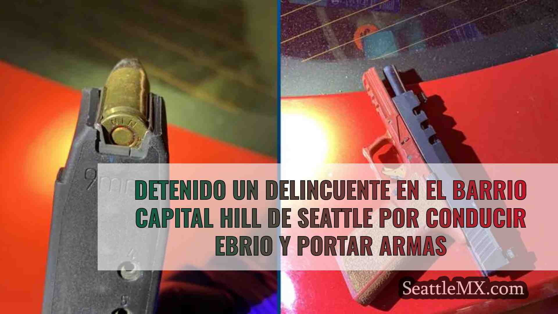 Detenido un delincuente en el barrio