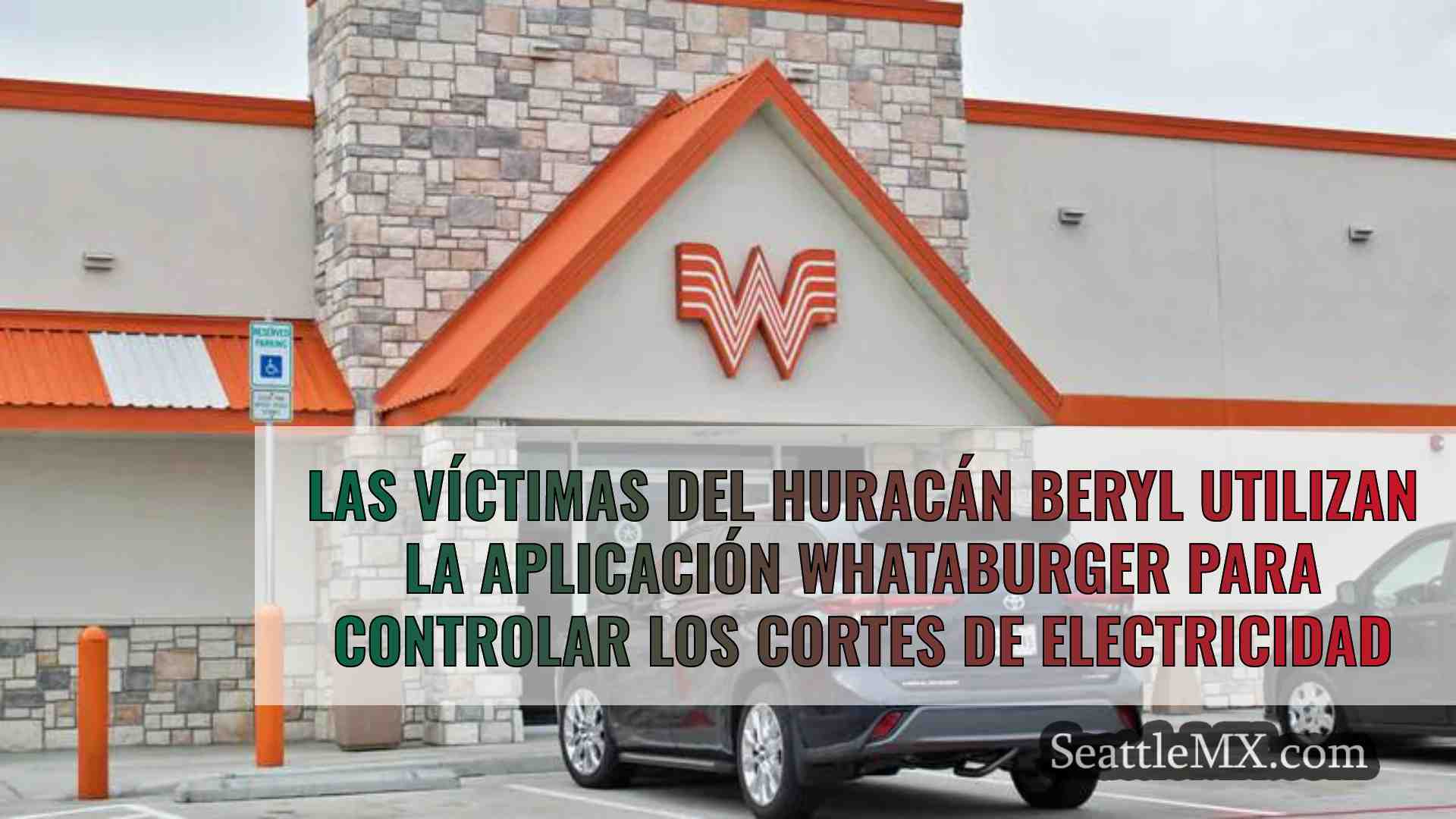 Las víctimas del huracán Beryl utilizan