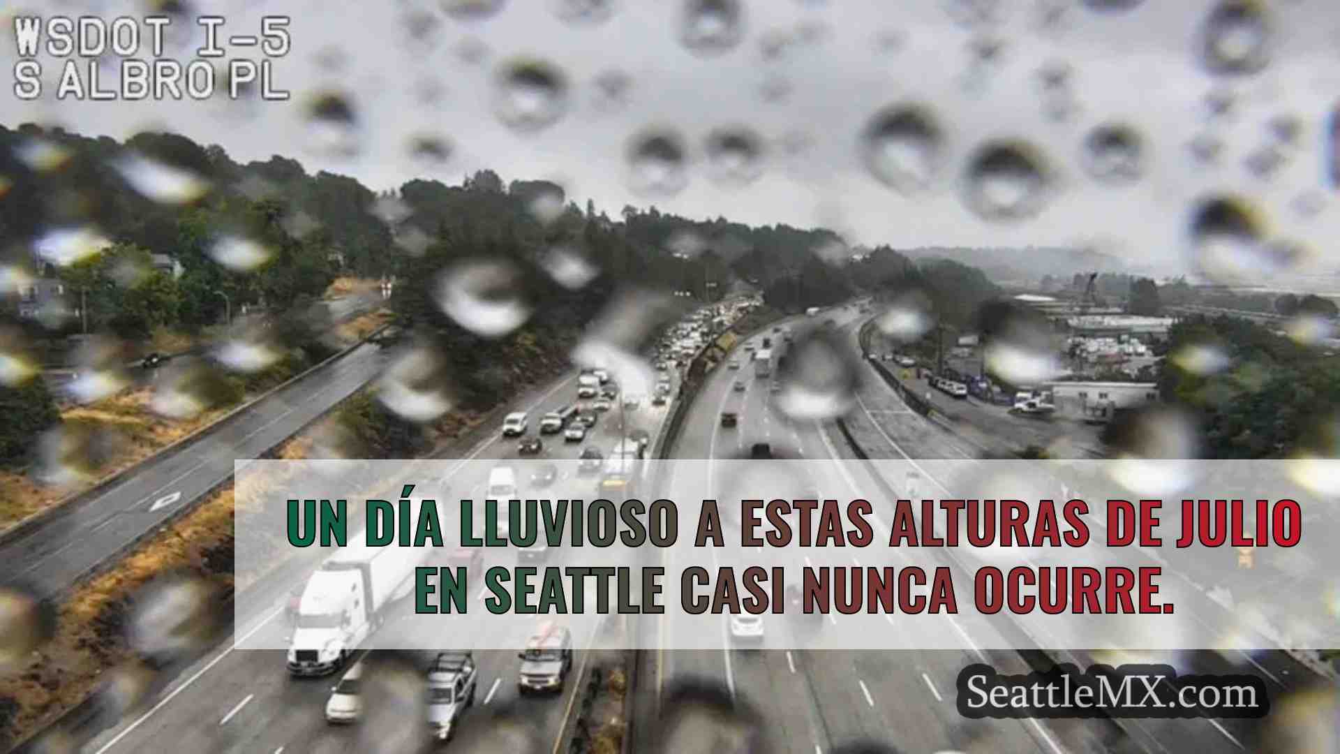 Un frente frío trae temperaturas