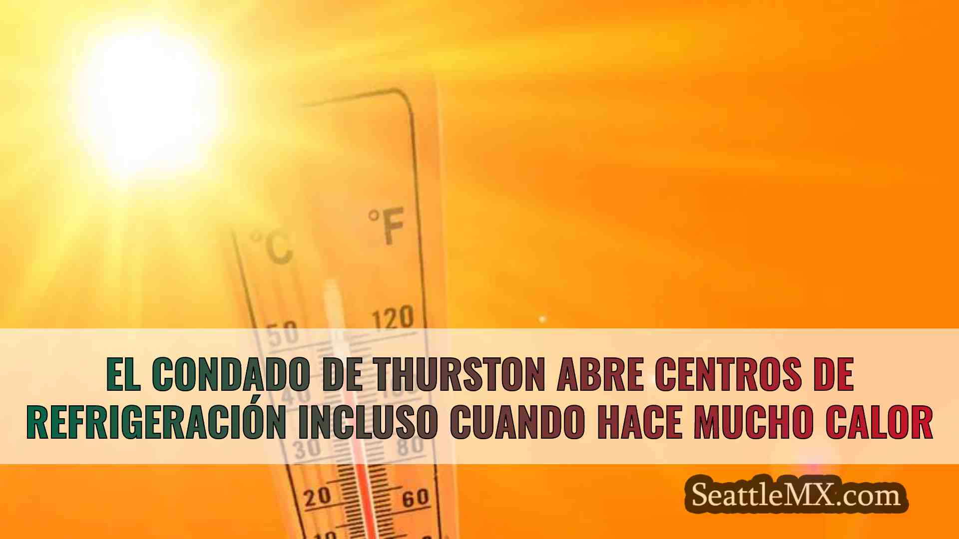 El condado de Thurston abre centros de