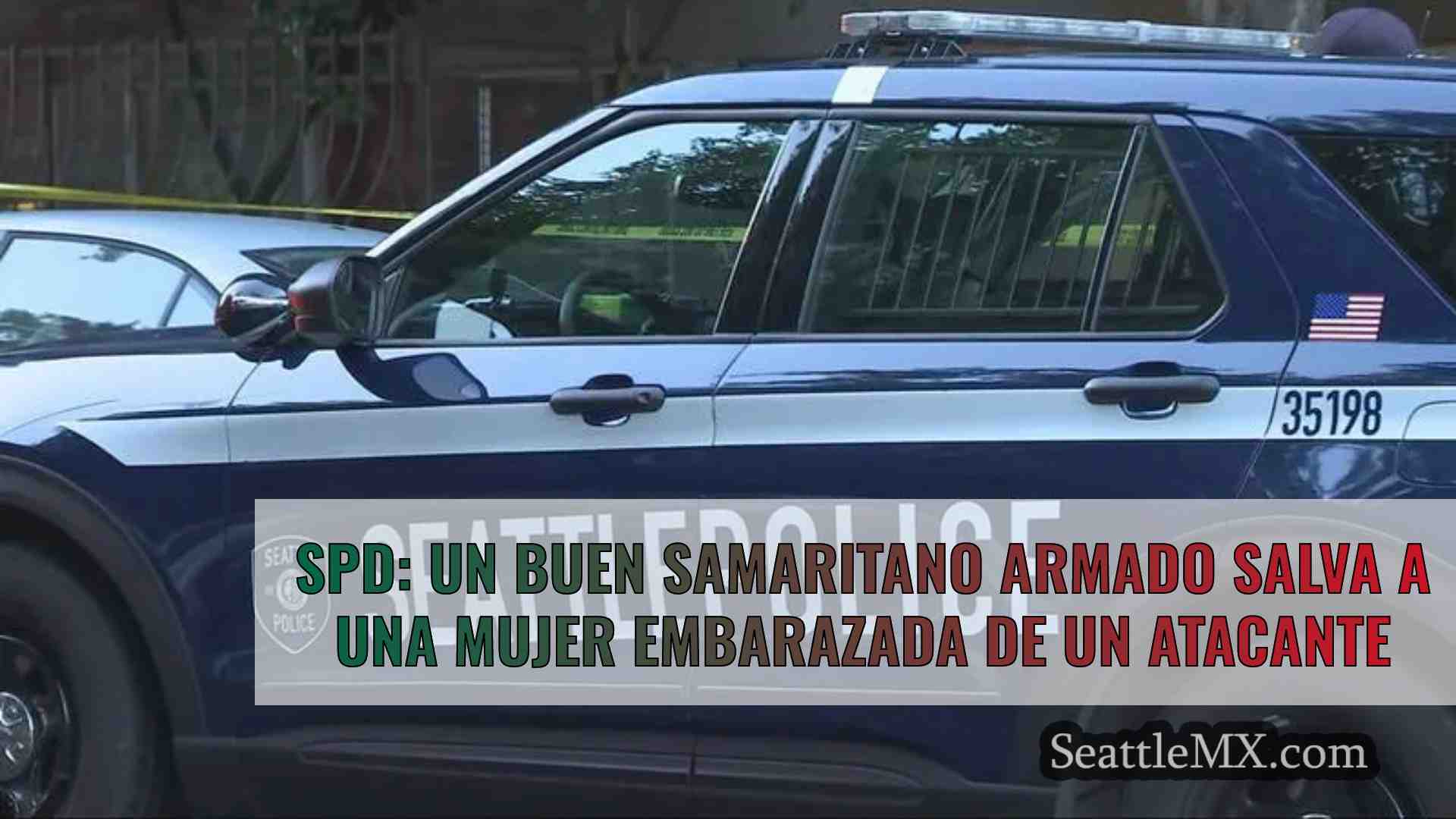 SPD: Un buen samaritano armado salva a