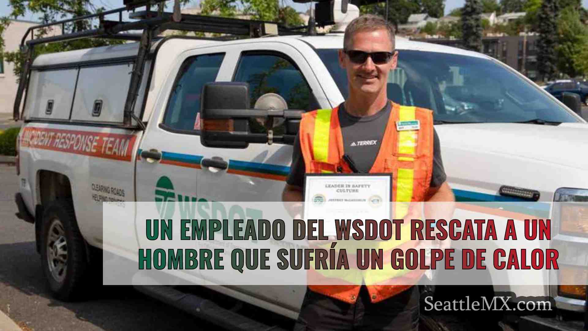 Un empleado del WSDOT rescata a un