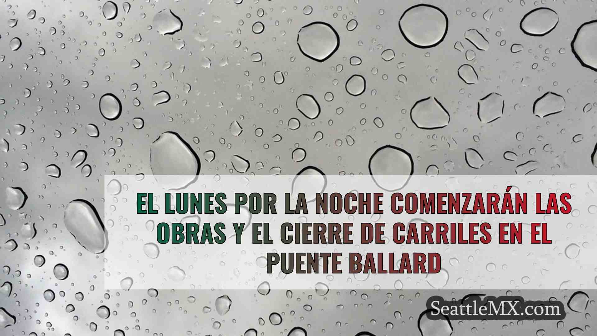 El lunes por la noche comenzarán las