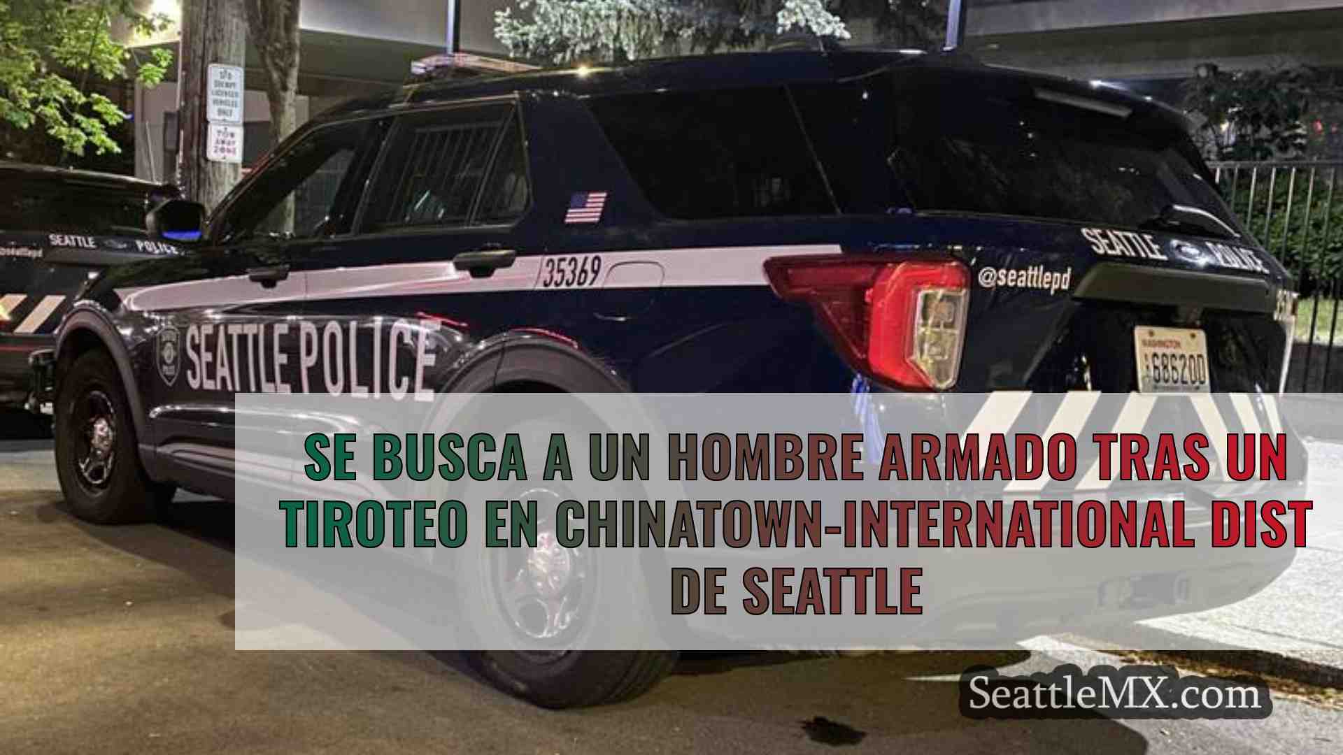 Se busca a un hombre armado tras un