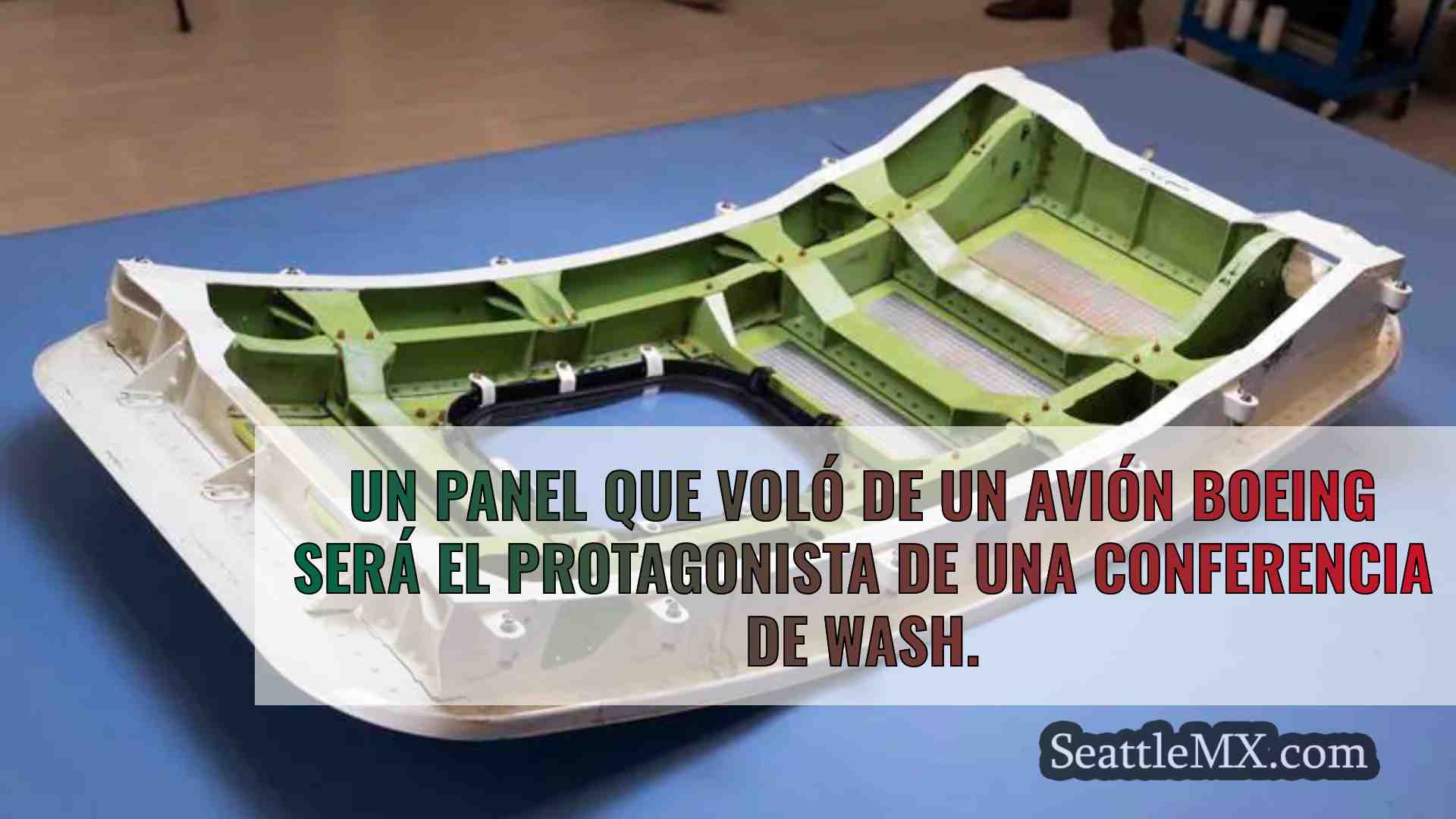 Un panel que hizo estallar un avión
