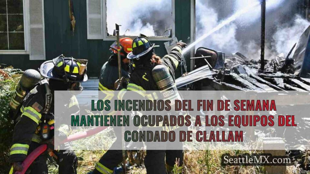 Los incendios del fin de semana
