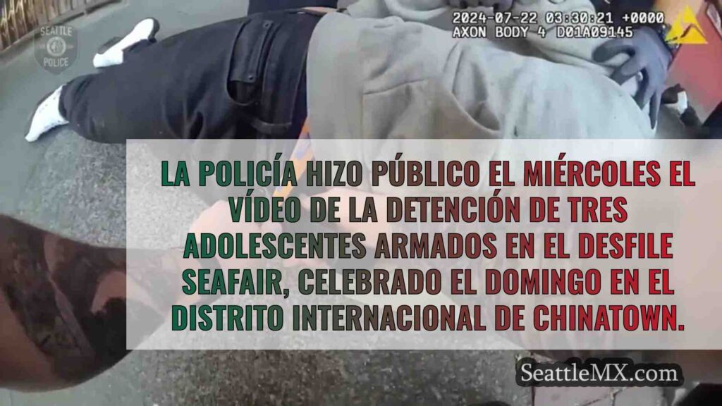 Un vídeo muestra cómo la policía de