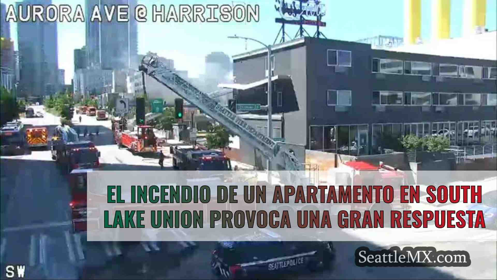 El incendio de un apartamento en South
