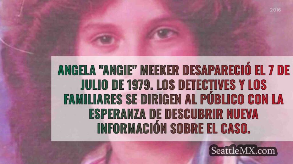 Hace 45 años, Angela Meeker, de 13