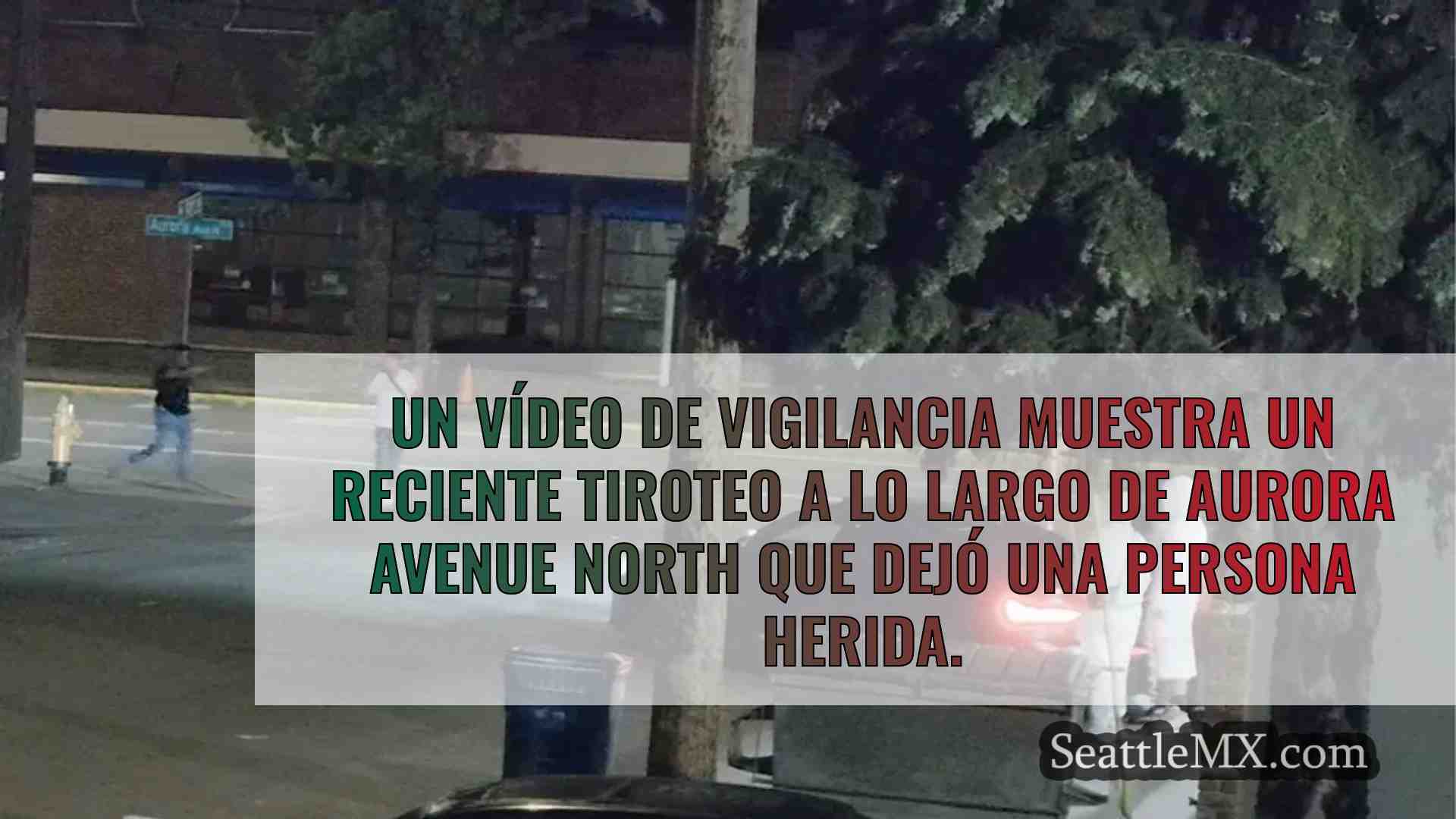 Un vídeo de vigilancia capta un caótico