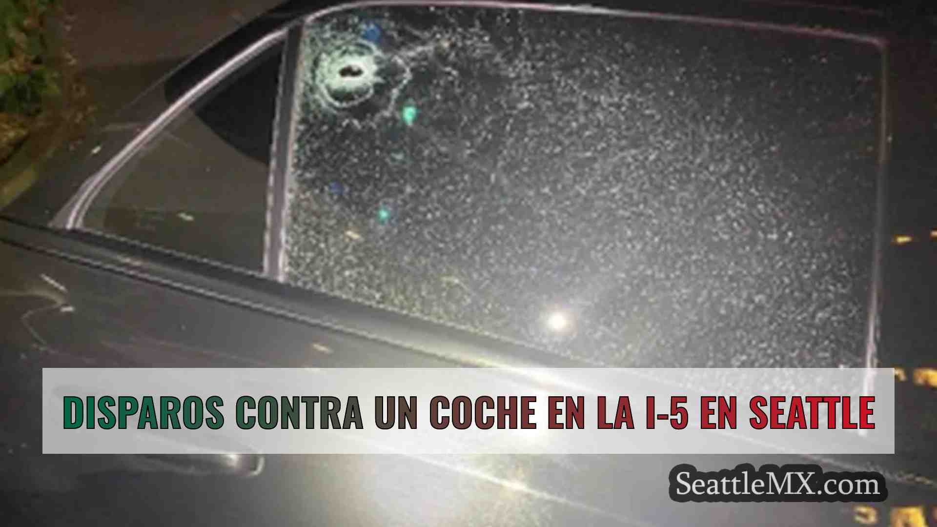 Disparos contra un coche en la I-5 en