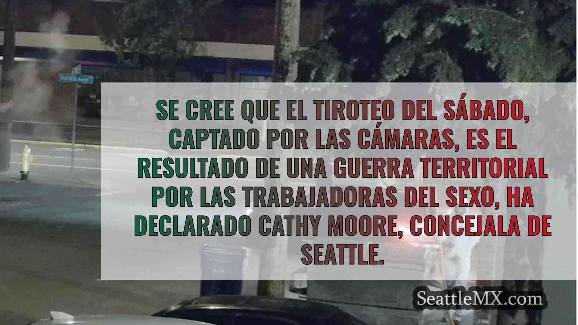 Un tiroteo en la avenida Aurora N