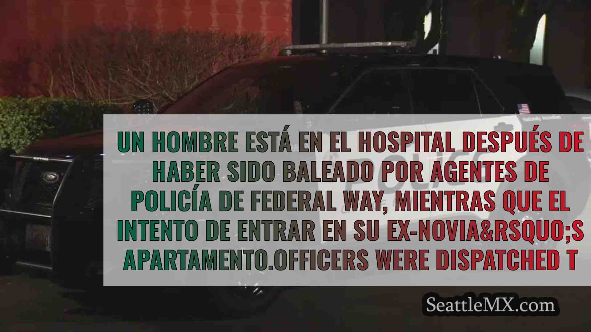 La policía de Federal Way dispara a un