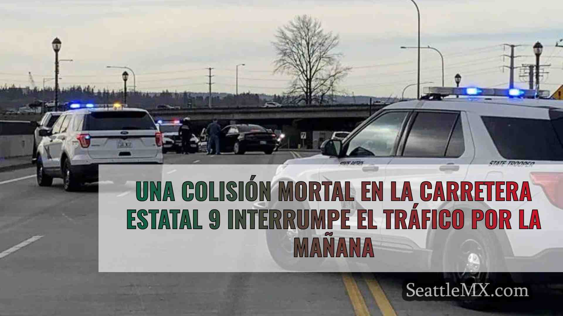Una colisión mortal en la carretera