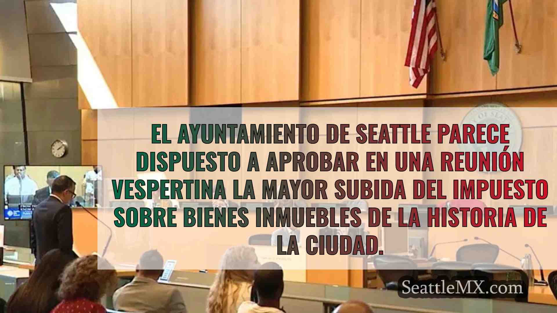 El Ayuntamiento de Seattle, a punto de