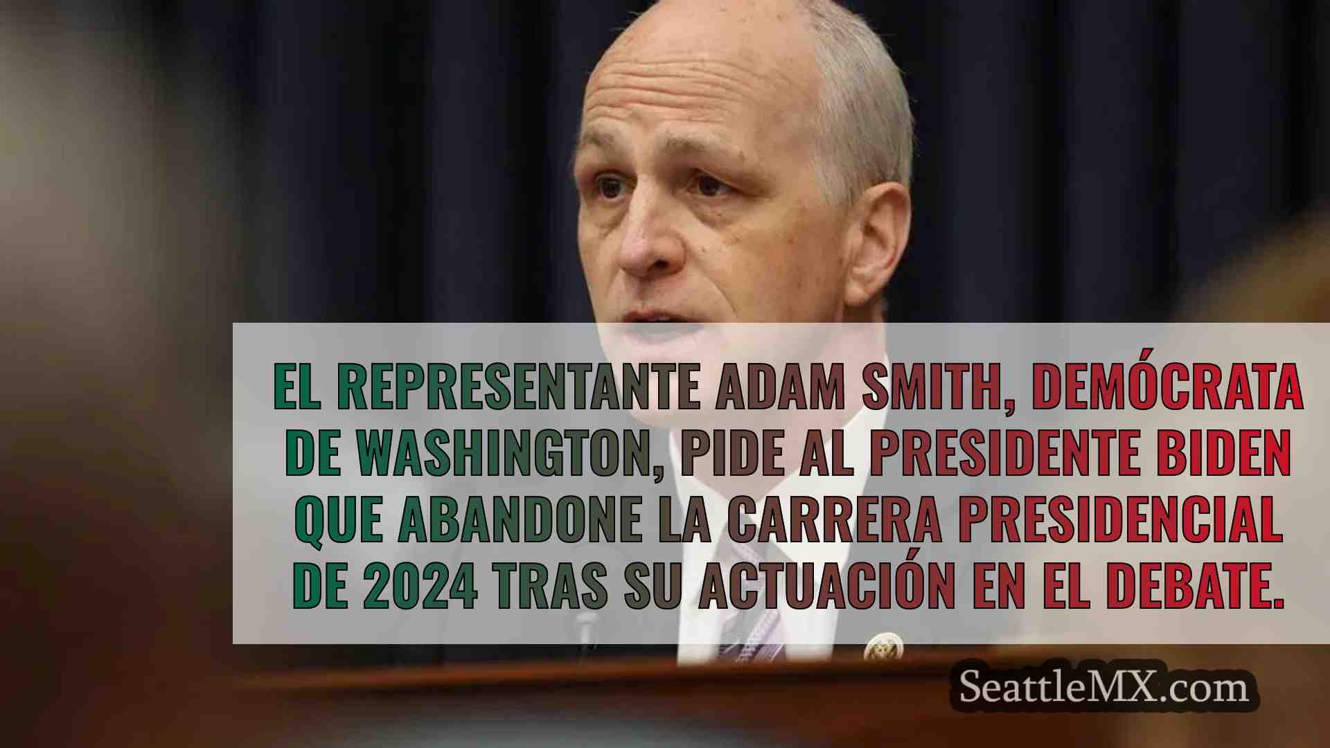 El diputado Adam Smith pide al