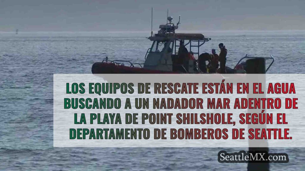 Se recupera a un nadador en apuros en
