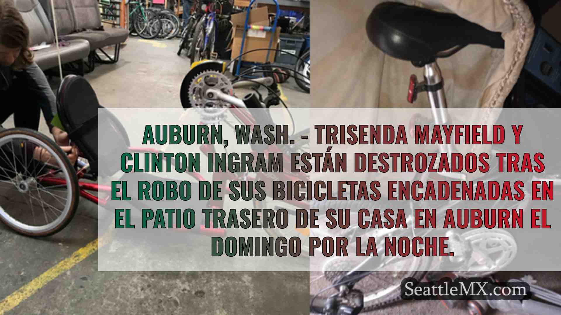 Devuélvelas: Roban las bicis de una