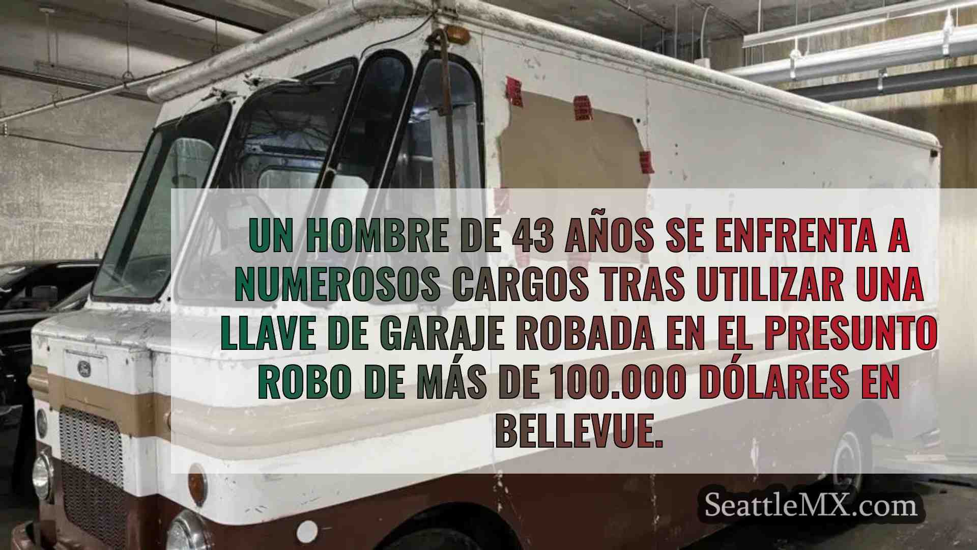 Bellevue hombre arrestado por $ 100k