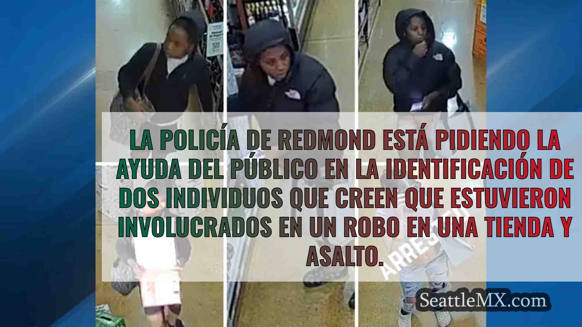 La policía de Redmond busca ayuda para