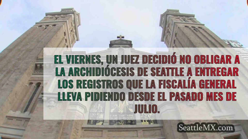 Un juez dictamina que la Archidiócesis