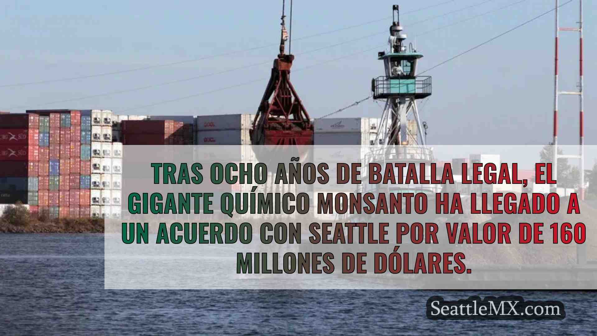 Monsanto llega a un acuerdo de 160