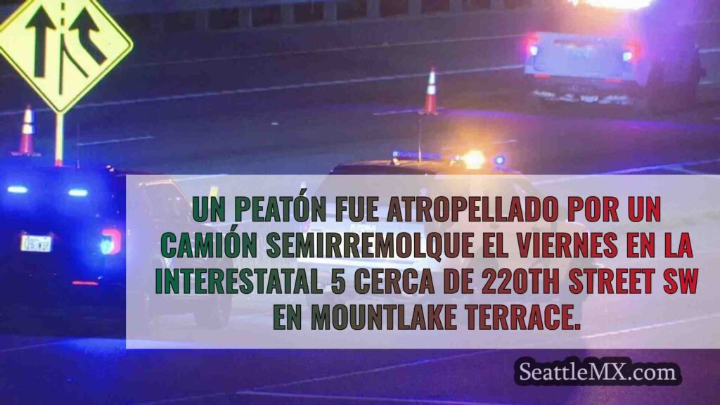 Un peatón atropellado por un