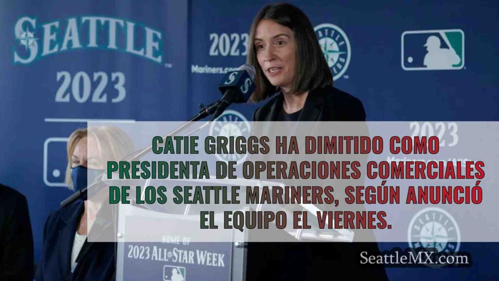 Catie Griggs dimite como presidenta de