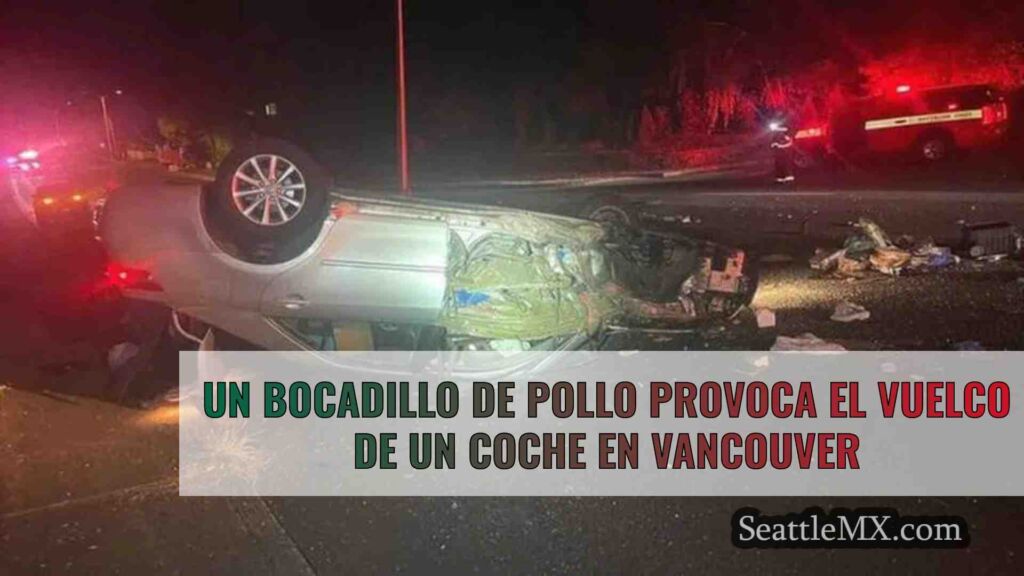Un bocadillo de pollo provoca el vuelco