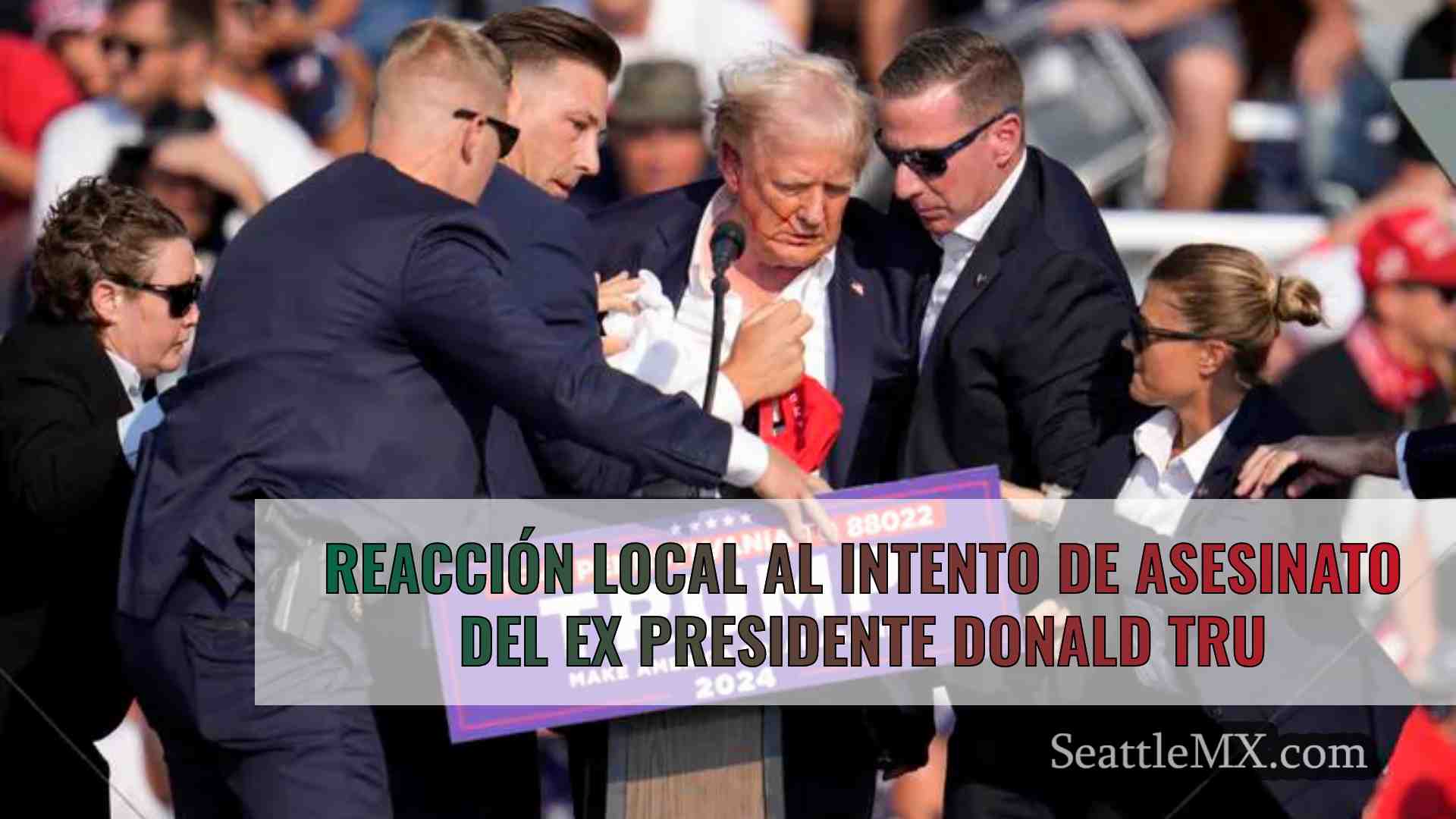 Reacción local al intento de asesinato