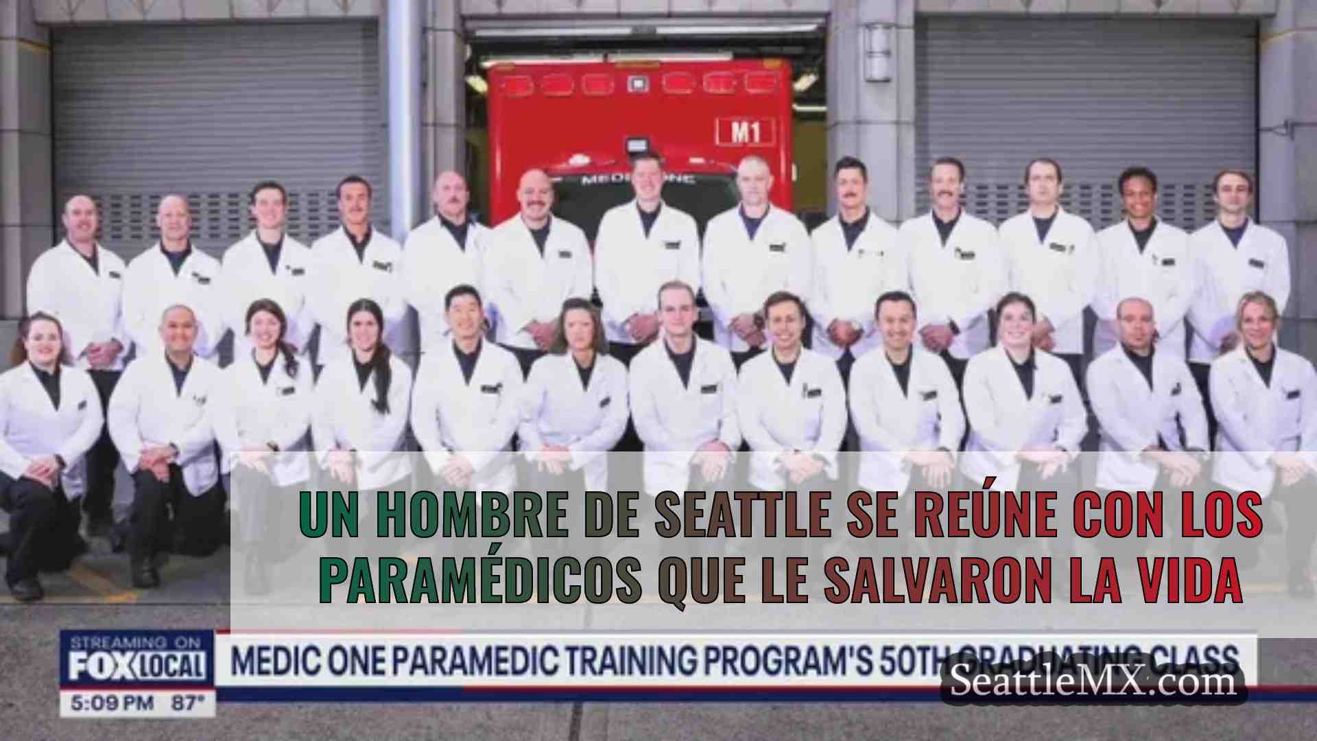 Un hombre de Seattle se reúne con los