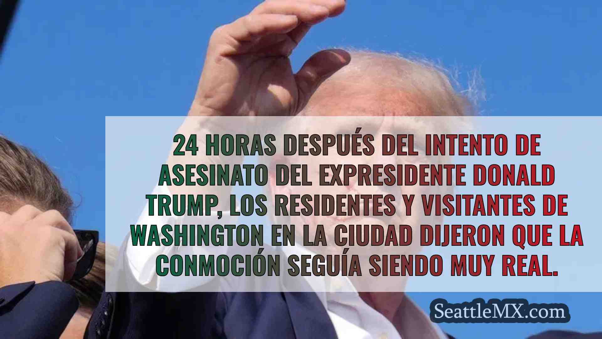 Los votantes de Washington reaccionan