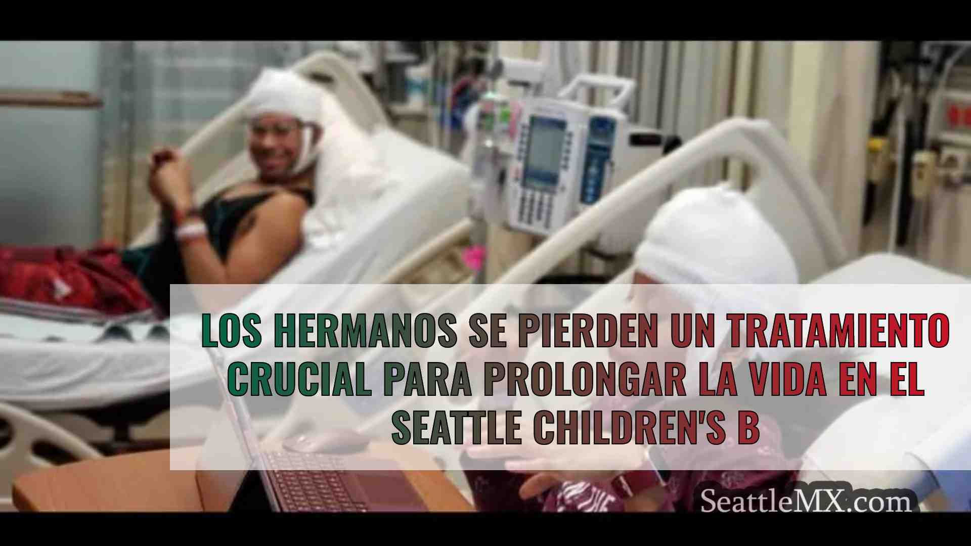 Unos hermanos se pierden un tratamiento