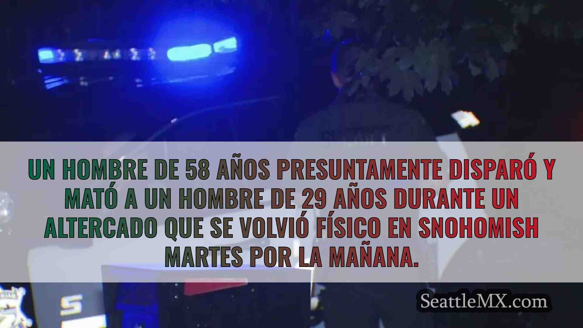 Hombre dispara y mata a 29 años de