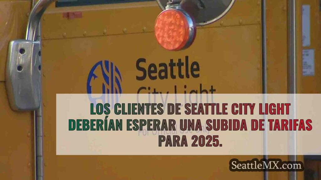 Seattle City Light planea una subida de