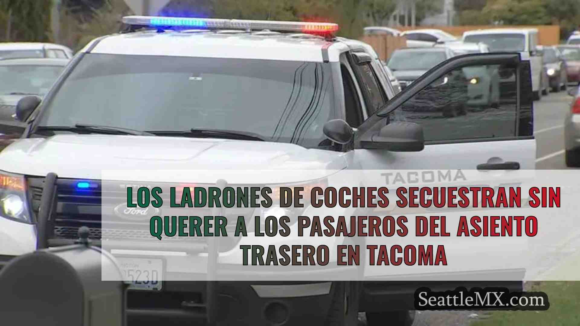 Los ladrones de coches secuestran sin