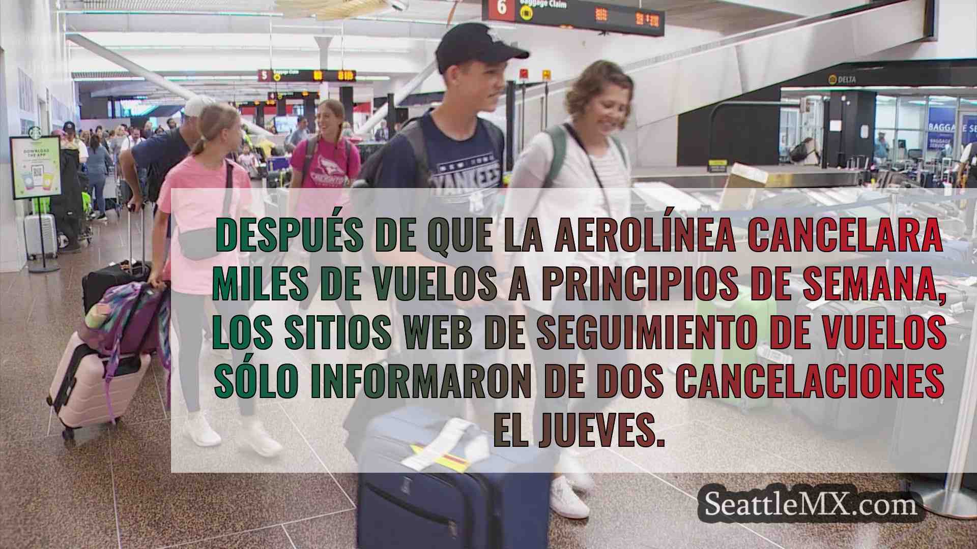 Delta dice que las operaciones han