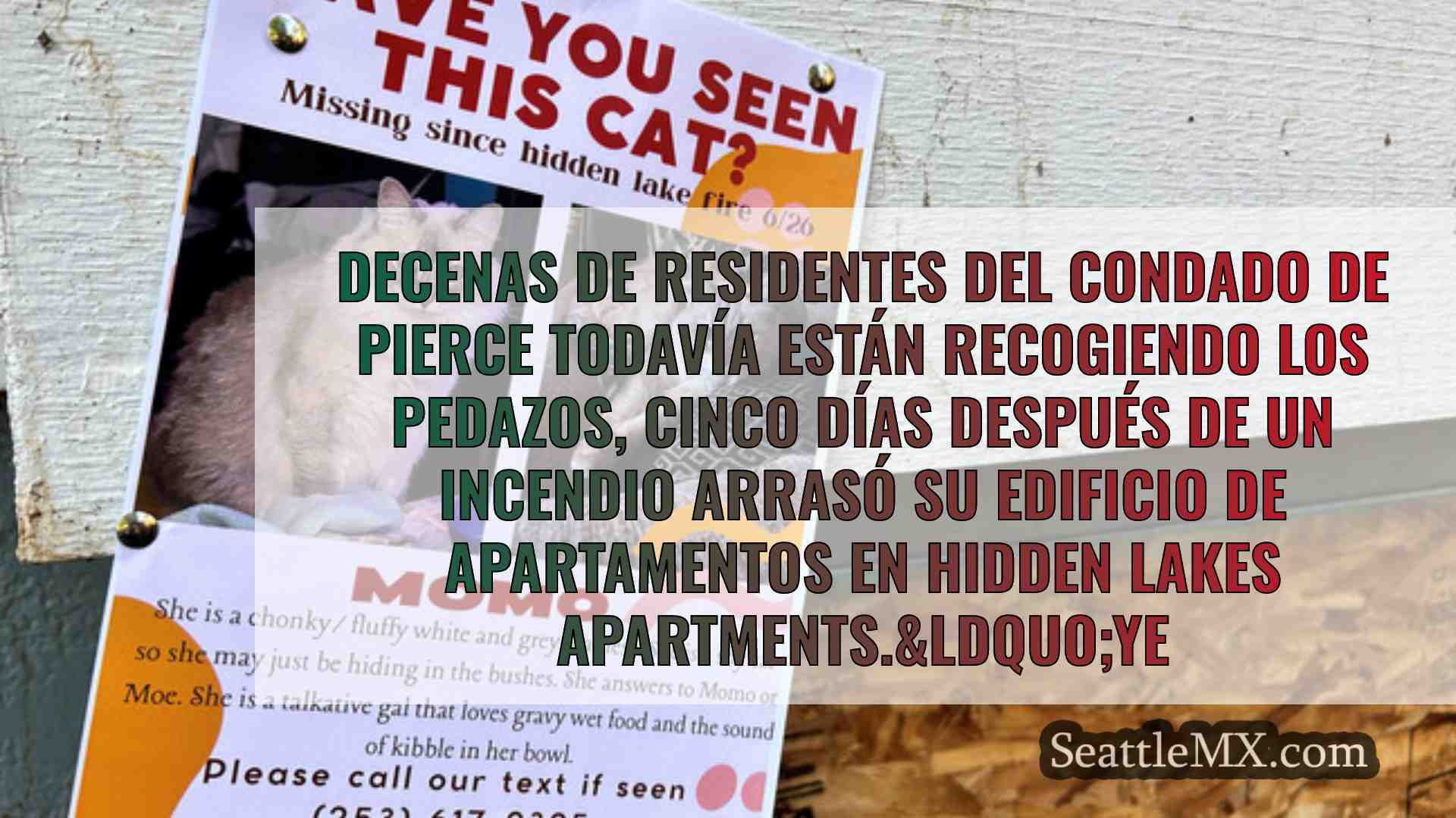 Noticias de Seattle SeattleMX