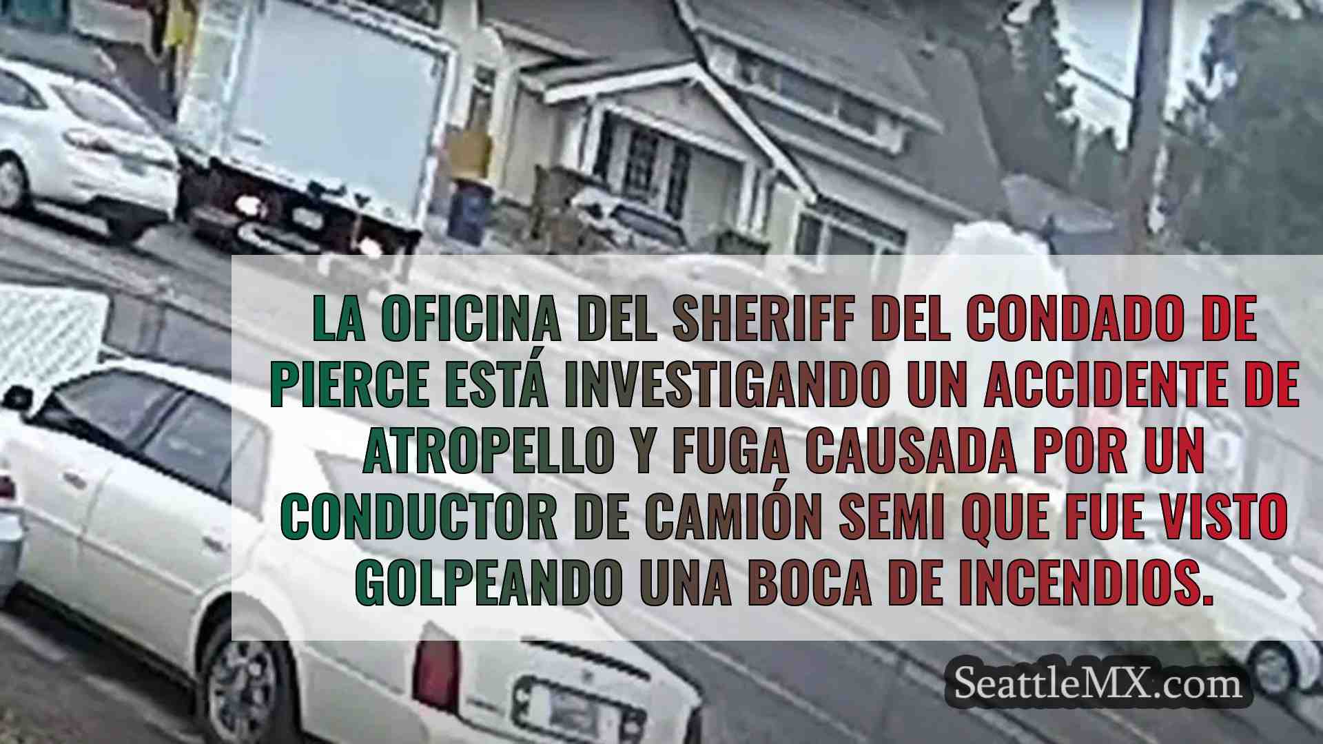 El atropello de un semirremolque en