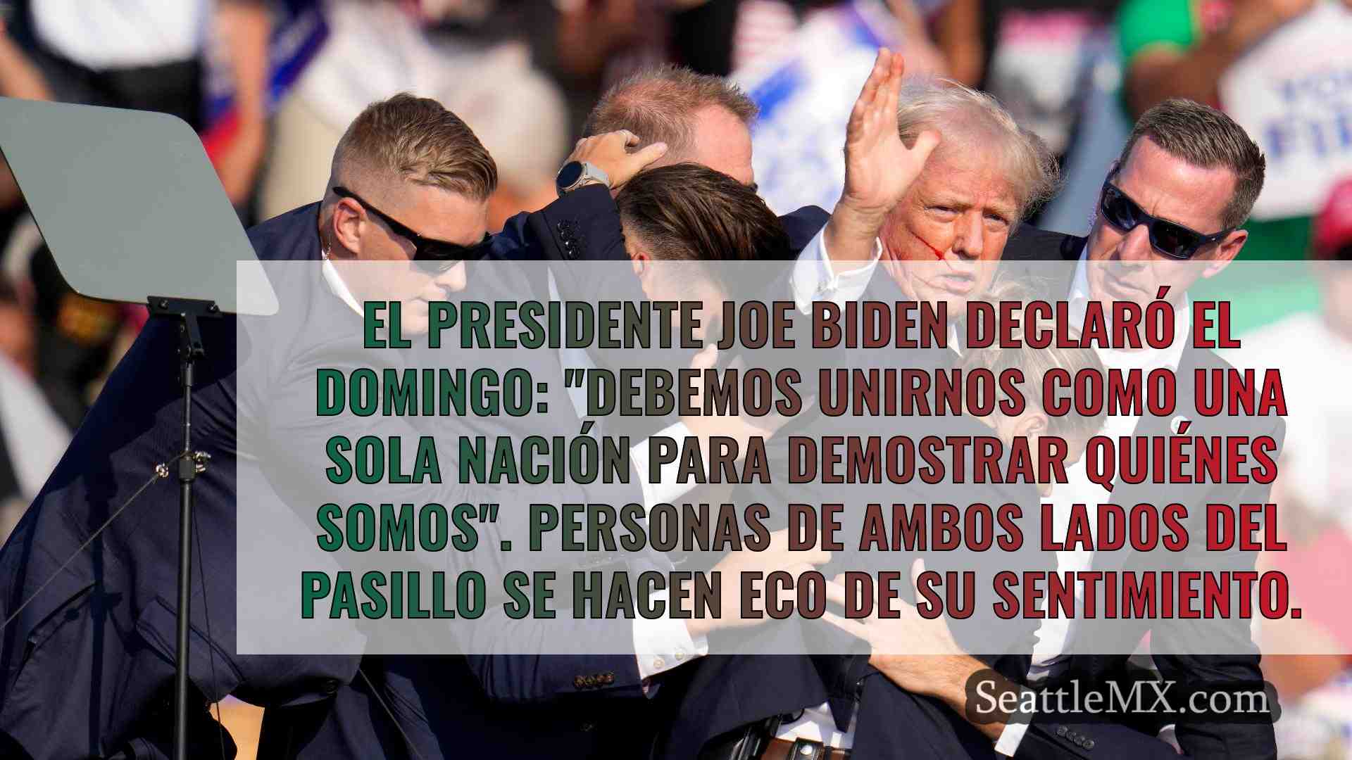 Exlíderes de Washington piden unidad y