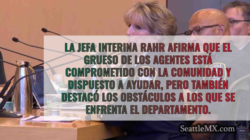 El jefe interino de la Policía de