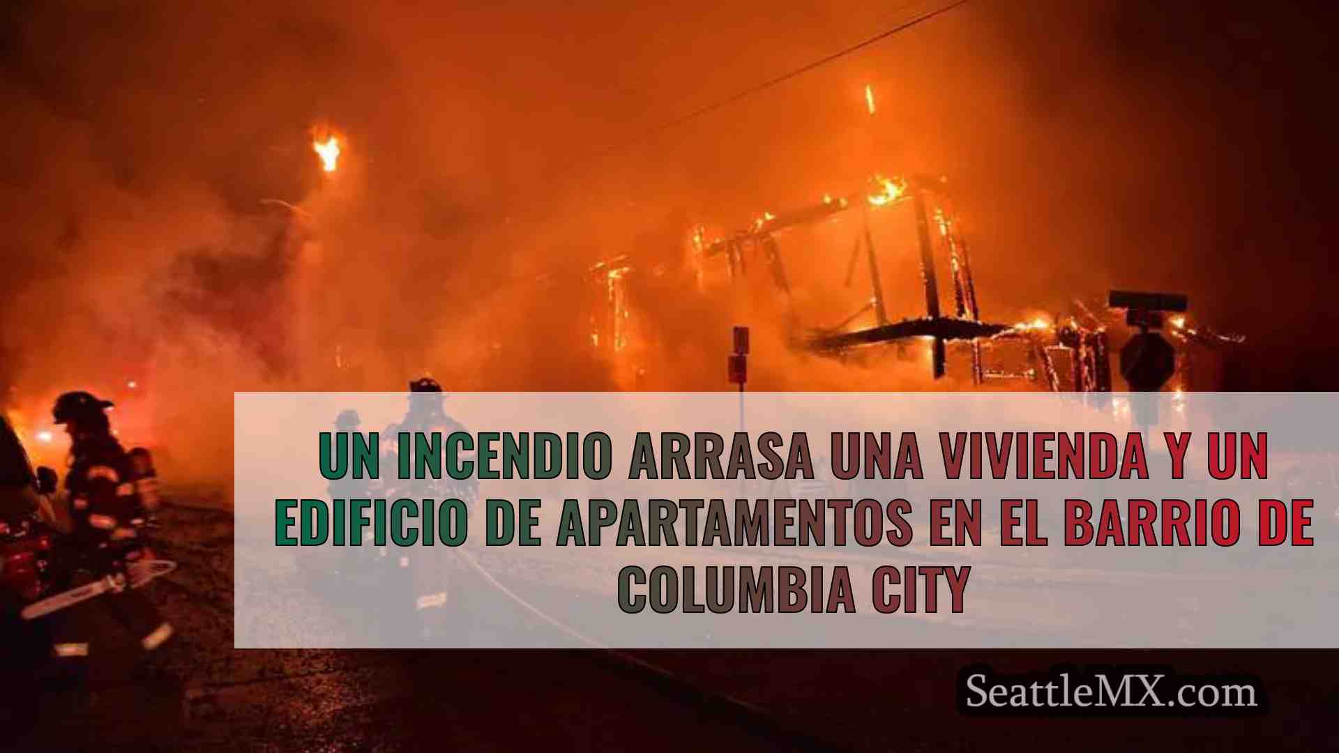 Un incendio arrasa una vivienda y un