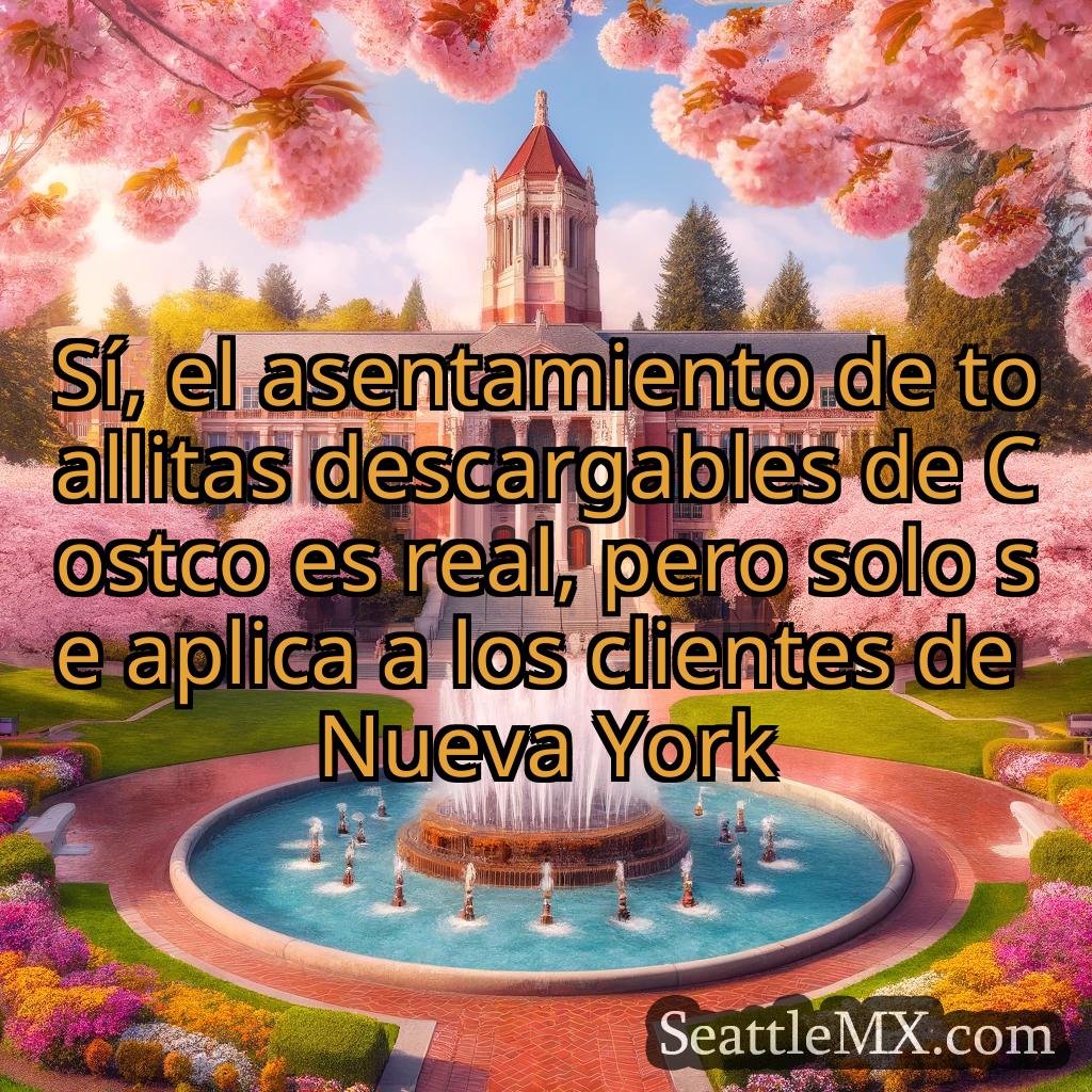 noticias de seattle Sí, el asentamiento de toallitas