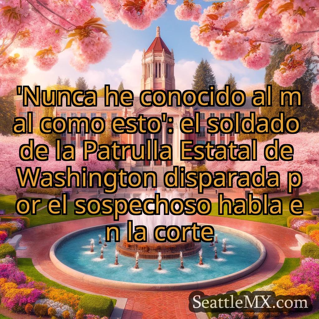 noticias de seattle 'Nunca he conocido al mal como