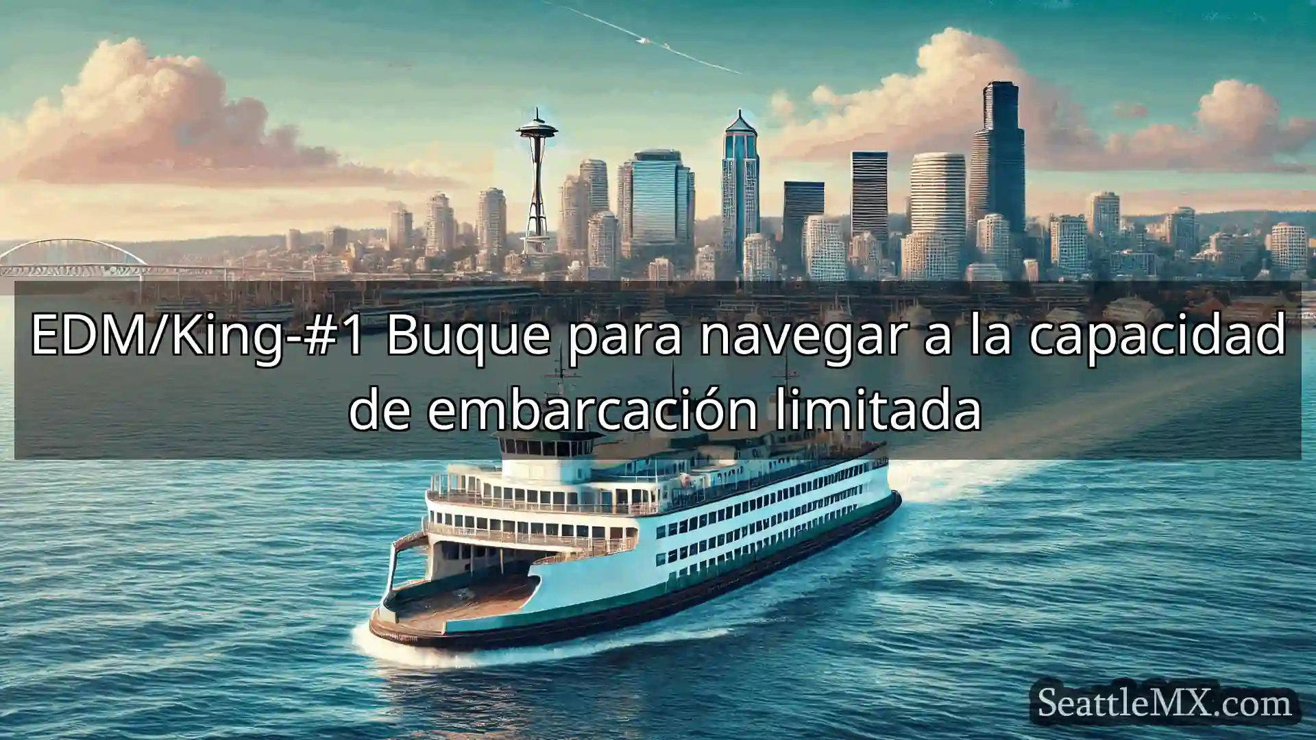 noticias del ferry de seattle EDM/King-#1 Buque para navegar a