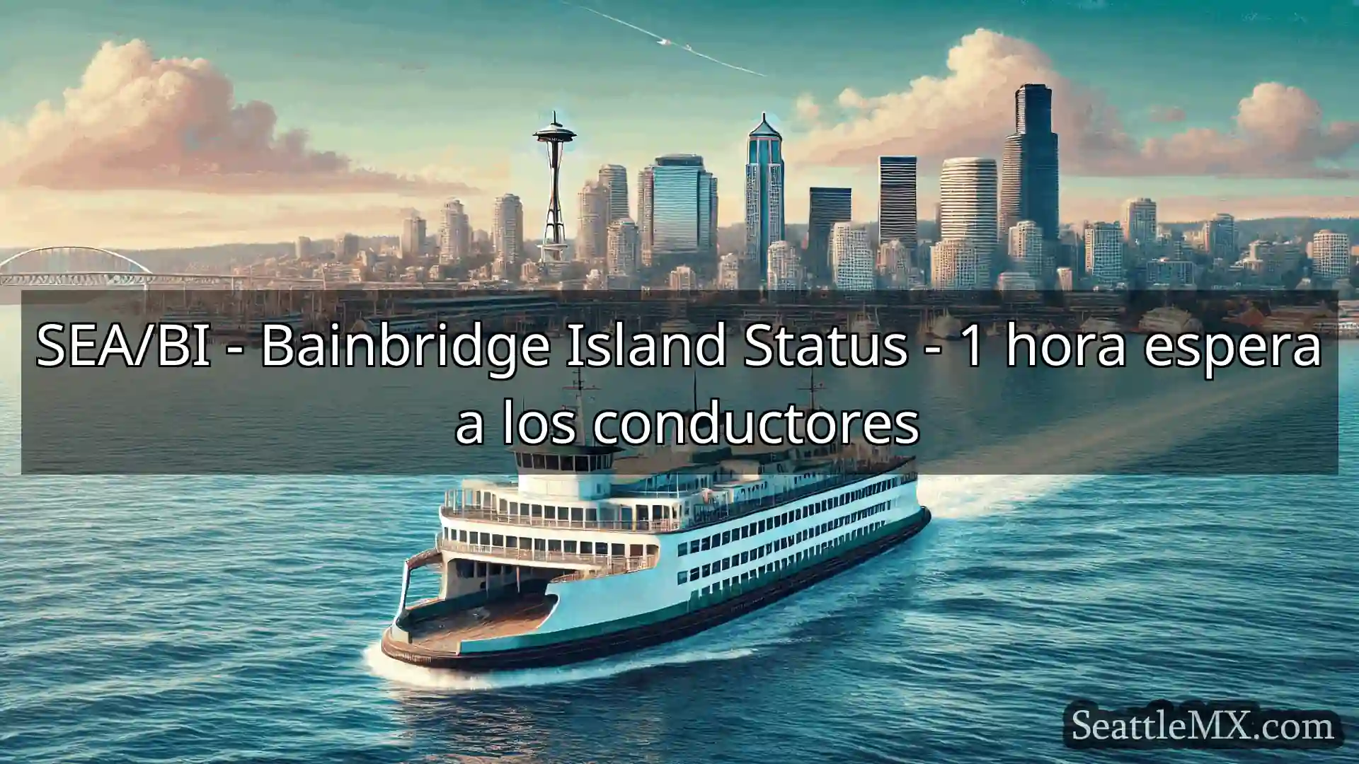 noticias del ferry de seattle SEA/BI - Bainbridge Island Status